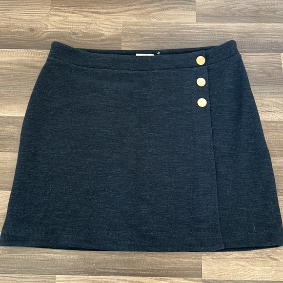 NWT LOFT Plus Size Navy Skirt - Picture 1 of 7